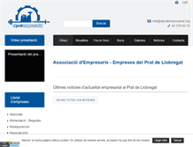 Tablet Screenshot of elpratempresarial.com